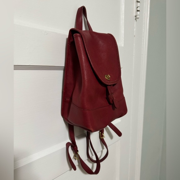 Vintage Coach Large Daypack RED 9791 RARE - Picture 2 of 6